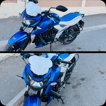 Moto TVS Apache RTR 160 quasi neuve garantie active
