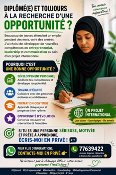 Opportunité de création d’entreprise et publicité à Djibouti