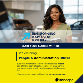 People and Administration Officer at Inchcape Djibouti Automotive