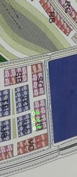 3 terrains 120 m² avec titre foncier à cité Nassib