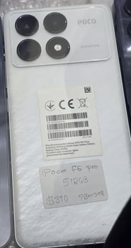 POCO F6 Pro 512 Go 12 Go RAM, téléphone neuf quasi neuf
