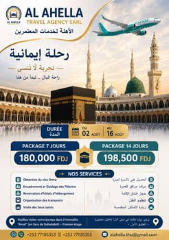 Agence de voyages spécialisée visa Oumra et tourisme à Amal Express