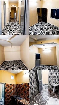 Appartement F4 avec balcon, confortable, PK12 accessible