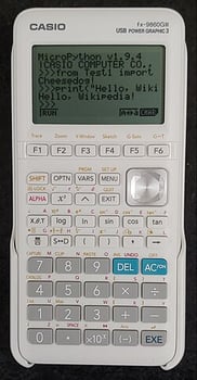 Calculatrice graphique lycée avec programmes complets