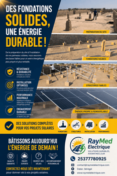 Installation et conception de systèmes solaires résidentiels et commerciaux