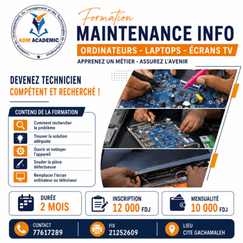 Formation pratique en maintenance informatique et électronique