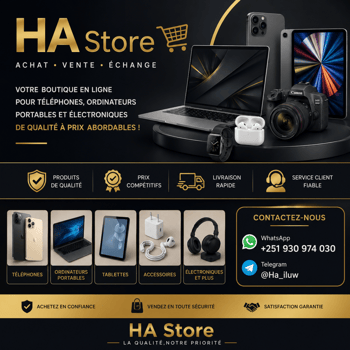 HA Store spécialiste en achat et vente d\'électronique