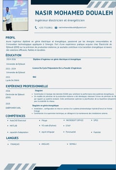 Ingénieur Électrique Junior spécialisé en Énergies Renouvelables