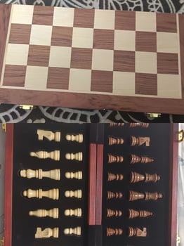 Boîte de jeu d\'échecs neuve fabrication européenne
