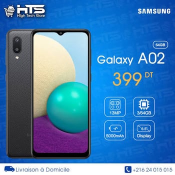 Samsung Galaxy A02 4 Go RAM 64 Go, 5 mois d\'utilisation
