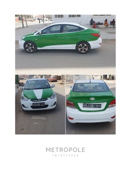 Taxi en très bon état avec climatisation fonctionnelle