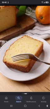 Gâteau fait maison frais et naturel pour occasions spéciales