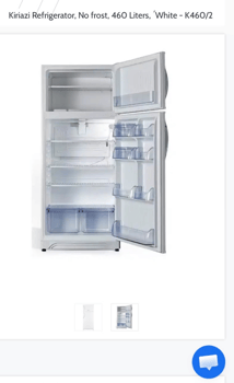 Réfrigérateur Kiriazi 460L et machine à laver Fresh 10kg neuves scellées