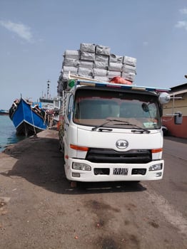 Camion UD Trucks essence, boîte manuelle, bon état