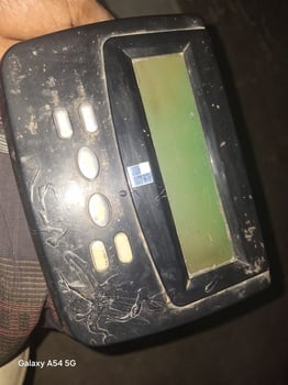 Compteur de cabine téléphonique en bon état