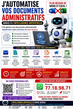 Cours pratique d\'intelligence artificielle pour productivité et automatisation
