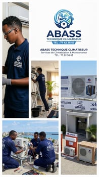 Entretien et lavage professionnel de climatiseurs par Entreprise Abass