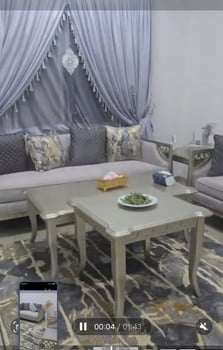 Lot de meubles complets avec décoration intérieure et électroménager