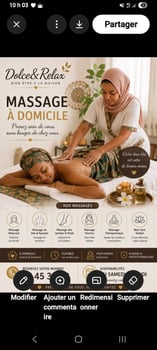 Massage détente à domicile pour bien-être optimal