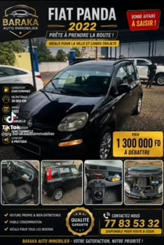 Nissan Panda 2022 essence, boîte manuelle, bon état