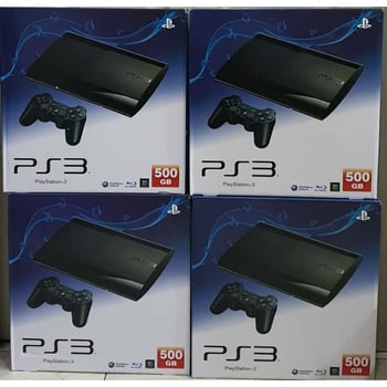 Console PlayStation 3 en bon état avec 10 jeux inclus