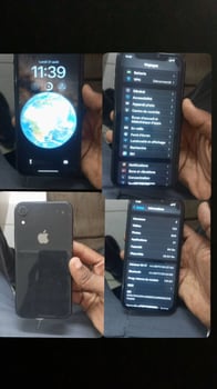 iPhone XR 64 Go, batterie 72 %, en bon état