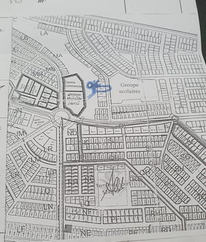 Terrain 320 m² avec titre foncier à Barwaqo 2 proche mosquée