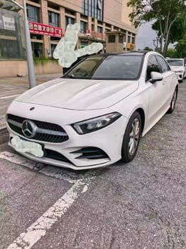 Mercedes-Benz A200L 2019 essence automatique blanche