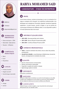 Recherche de stage en entreprise par jeune motivée et trilingue