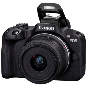 Appareil photo Canon EOS R50 24,2 MP avec objectif RF-S 18-45 mm