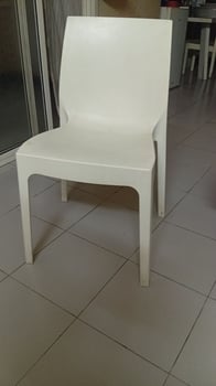 Lot de 6 chaises Rome en polypropylène empilables intérieur/extérieur