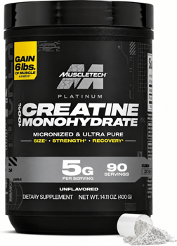 Créatine MuscleTech originale 90 doses pour 3 mois