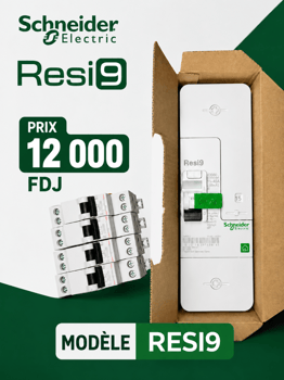 Ensemble électrique Schneider Electric Resi9 neuf pour maison