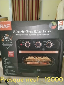 Four multifonction 18 L avec fonction air fryer et micro-ondes