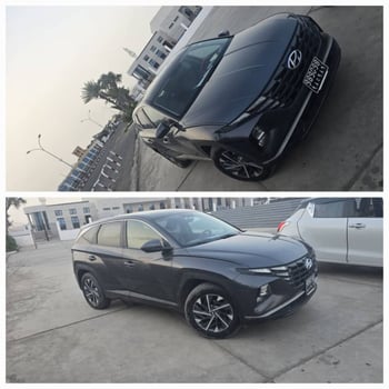 Hyundai Tucson 2023 Diesel noir, véhicule propre et entretenu