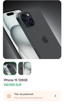 iPhone 15 128 Go Neuf, Scellé dans Boîte d\'Origine