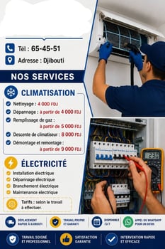 Maintenance multiservice électricité et climatisation professionnelle