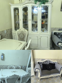 Salon et table à manger en bon état