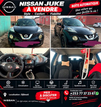 Nissan Juke automatique, bon état, confortable et élégant