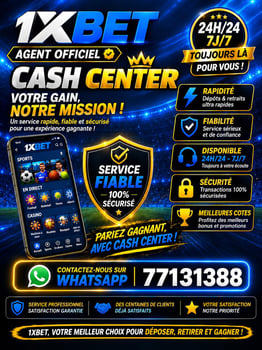 Service de rechargement 1xBet rapide et sécurisé