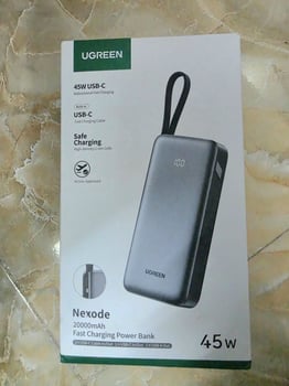 Power bank Ugreen 20 000 mAh charge rapide 45W