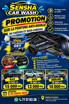 Promotion peinture anti-rouille châssis et sous-châssis