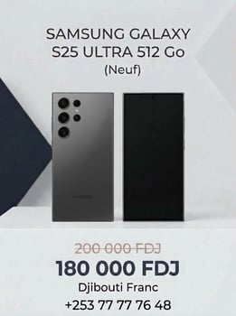 Samsung S25 Ultra 512 Go Neuf sans Rayure