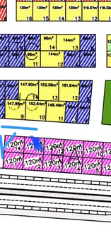 Terrain 120m² stratégique avec titre foncier à Nassib Mail 4
