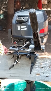 Moteur Yamaha 15 CV en très bon état