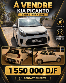 Kia Picanto essence compacte en excellent état