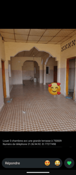 Maison à louer proche école primaire Balballa 6 disponible immédiatement