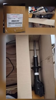 Amortisseur suspension avant neuf pour Mitsubishi Attrage Mirage