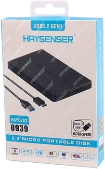 Boîtier externe Haysense USB 3.0 pour disque dur SATA/NVMe
