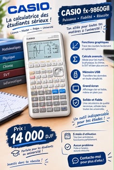 Calculatrice graphique d\'occasion en bon état